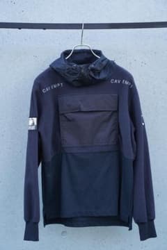 C.E（シーイー）Cavempt フリース×ナイロン アノラックパーカー M 