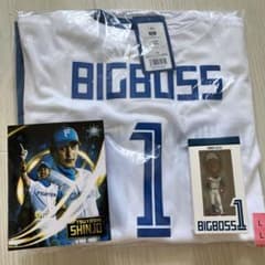 新庄剛志　BIGBOSSユニフォーム&ボブルヘッドセットのサムネイル