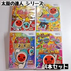 wii】太鼓の達人Wii シリーズ 4本セット - メルカリ
