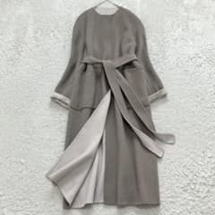 リバーシブル✨ジャスグリッティー ロングコート ダブルフェイス 