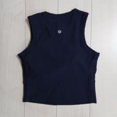 181)lululemon タンク ネイビー - メルカリ