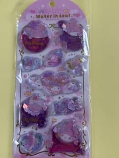 マイメロディ ウォーターインシール パープルのサムネイル