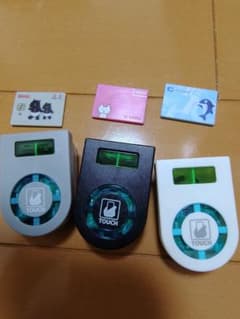 ICカードリーダー ミニチュア ガチャ 3種セットのサムネイル