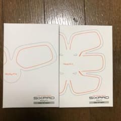 シックスパッド　高電導ジェルシート　2つセット　abs fit body fitのサムネイル