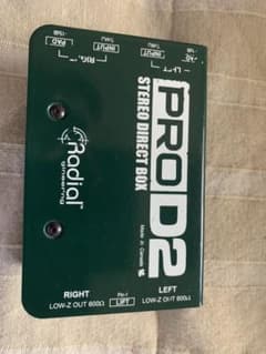 Radial PRO D2 ステレオ DI パッシブのサムネイル