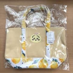 新品 未開封 フェイラーちいかわ うさぎレモンドット刺繍トートバッグ