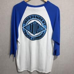Independent インディペンデント ラグラン 7部袖Tシャツ スケート
