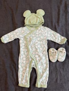 Disney baby ロンパース 帽子 靴下 3点セットのサムネイル