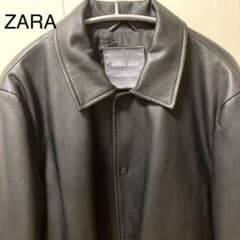 【ZARA MAN】ライダースジャケット レザージャケットのサムネイル