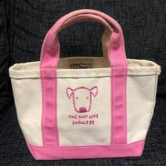 L.L.Bean ボートアンドトート ミニ ピンク ナチュラルのサムネイル