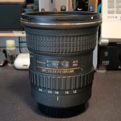 Tokina SD 12-24 F4 (IF) ズームレンズ Canon EF - メルカリ