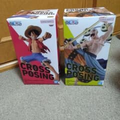 ワンピース CROSS POSING フィギュア 2種セットのサムネイル