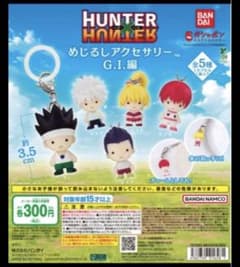 에*국양 HUNTER×HUNTER 메지루시 액세서리 GI편 가챠코