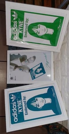 kyne/adidas キネ・アディダス【A4サイズ写真ポスター額装付3点セット