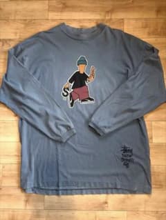 90s "OLD STUSTY" Peaceman ロングスリーブTのサムネイル
