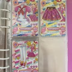 ツ*ジ様 アイカツ カード 星宮いちご ピンクトルテコーデ3枚セットのサムネイル