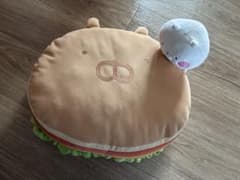우사마루 이치 반 쿠지 모구 모구 버거 숍 햄버거 쿠션