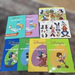 未使用】DWE ディズニー英語システム アクティビティブック レコード