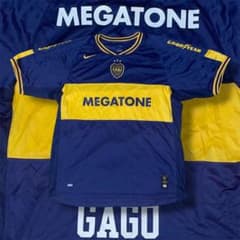 06/07 NIKE BOCA JUNIORS ホームユニフォーム GAGO 06/07 NIKE BOCA JUNIORS ホームユニフォーム GAGO - メルカリ