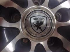 【引取希望】BROOK アルミホイル Bridgestone タイヤ 4本セット 引取希望】BROOK アルミホイル Bridgestone タイヤ 4本セット - メルカリ