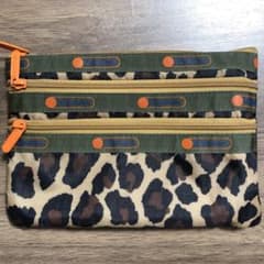 レスポ　ポーチ　3zip ミュベールコラボ