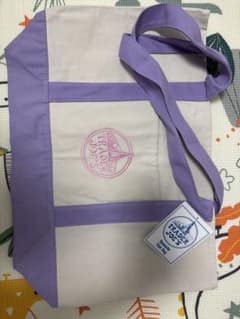 Trader Joe'sキャンバス トートバッグ パープルのサムネイル