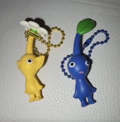 青ピクミン,黄ピクミン キーホルダー ストラップのサムネイル
