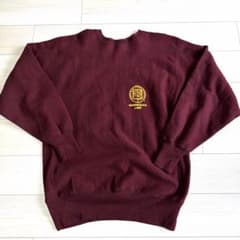 極上　チャンピオン　リバースウィーブ　90s 刺繍タグ　NYU XL 極上 チャンピオン リバースウィーブ 90s 刺繍タグ XXL ワインレッド