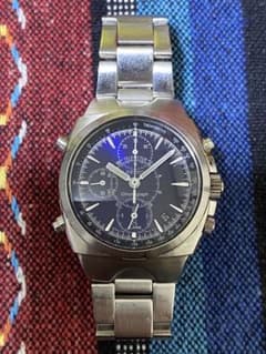 【ジャンク品】セイコー クロノグラフ 7T32-9000 ブルーのサムネイル