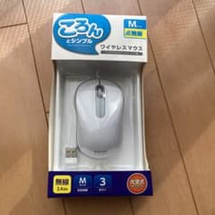 ELECOM ワイヤレスマウス ホワイトのサムネイル