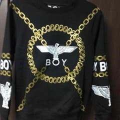 ボーイロンドン チェーン柄 スエットのサムネイル