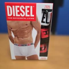 DIESEL メンズ ボクサーパンツ 2枚セット