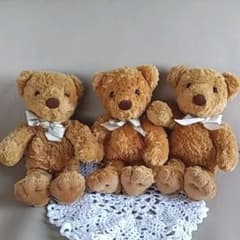 ぬいぐるみ　3匹のくまちゃん　クマ　テディベアのサムネイル