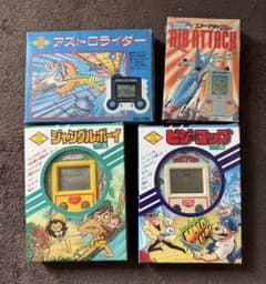 LCDゲーム あっち向いてドン エポック社 エポック社 LCDゲーム 4台 箱説付 ゲームウォッチ レトロゲーム - メルカリ