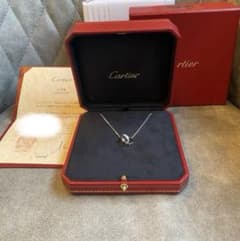 カルティエ Cartier LOVE ネックレス ダイヤモンド セミパヴェのサムネイル