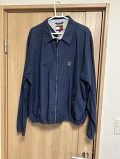 TOMMY HILFIGER ジップアップ ブルゾン ネイビー XLのサムネイル