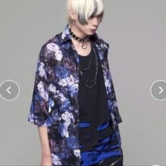 civarize V系 花柄シャツ10 ラルク ロック ドレープなな フラワー