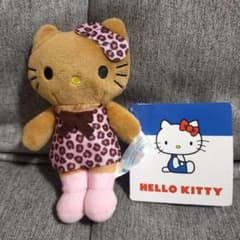 み*ん様 ハローキティ ぬいぐるみ ヒョウ柄 セガ プライズのサムネイル