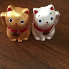 招き猫  2個セットのサムネイル