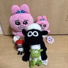 오빠츄우사기 봉제인형 5점 세트