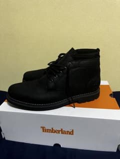 K*a様 Timberlandブラック　ブーツ　ワーク k*a様 Timberland 黒 レザー ブーツ - メルカリ