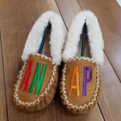 値下げ中！ANAPモカシン16㎝　新品のサムネイル