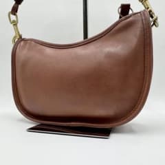 COACH レザー ショルダーバッグ ブラウン 斜めがけ 044 オールドコーチ