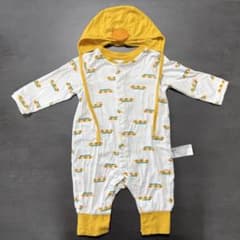 【moimoln モイモルン】ロンパース 帽子セット 80 アヒルのサムネイル