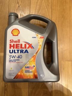 Shell Helix Ultra 5W-40 4L 新品一個、オマケ一個付き - メルカリ