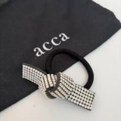 acca ヘアゴム リボンゴム　オードリー　限定カラー acca ヘアゴム リボンゴム オードリー 限定カラー - メルカリ