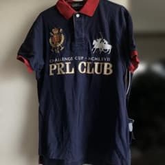 90s POLO ラルフローレン PRL CLUB ポロシャツ 紺 PRL CLUB ネイビー ポロシャツ - メルカリ