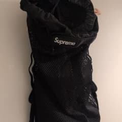 Supreme シュプリーム メッシュ バックパック 黒 リュックのサムネイル
