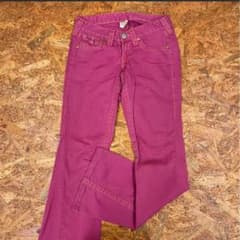 true religion ピンク　フレア　ブーツカットのサムネイル