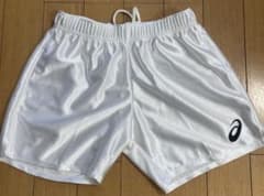 ※ましゅママ専用※お買い得値下げアシックスゲームパンツ130(白)のサムネイル